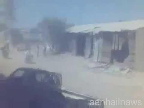 أول فيديو لهروب الحوثيين من ضربات الطيران السعودي