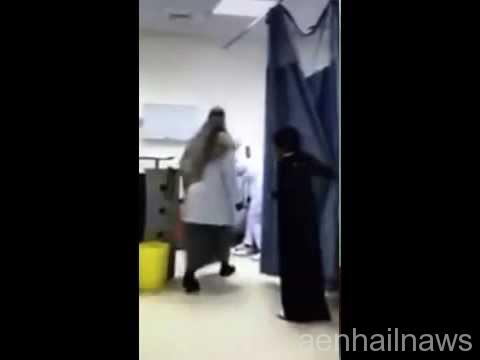 بالفيديو _ مضاربة بين ممرضات بقسم الطوارئ بأحدى المستشفيات