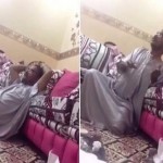 بالفيديو.. خادمة تصفع رضيعاً بقسوة وتركله بقدمها..