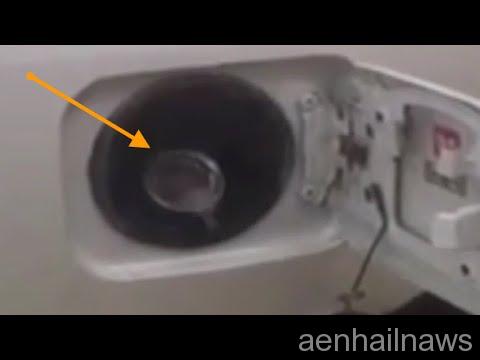 بالفيديو _ بنزين يغلي داخل خزان سيارة بسبب حرارة الطقس
