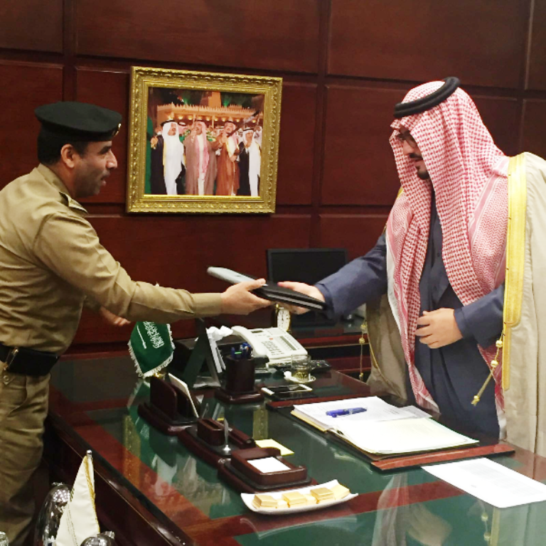 سمو مساعد رئيس هيئة تطوير حائل يلتقي بمسؤولي مرور حائل