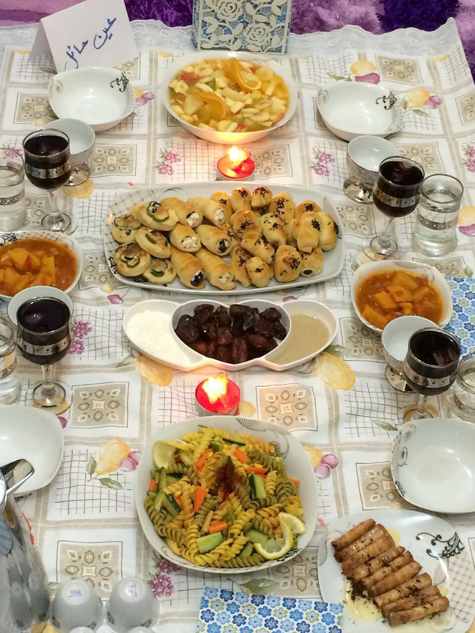صور فطور رمضان أجمل موائد وأكلات في شهر رمضان