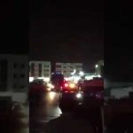 بالفيديو : انقلاب جيب على فتاة كانت تطعس مع شاب