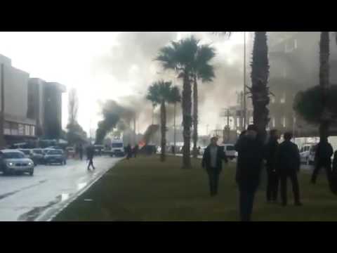 بالفيديو:تفجير في مدينة إزمير بتركيا.. والشرطة تقتل “إرهابيين اثنين”