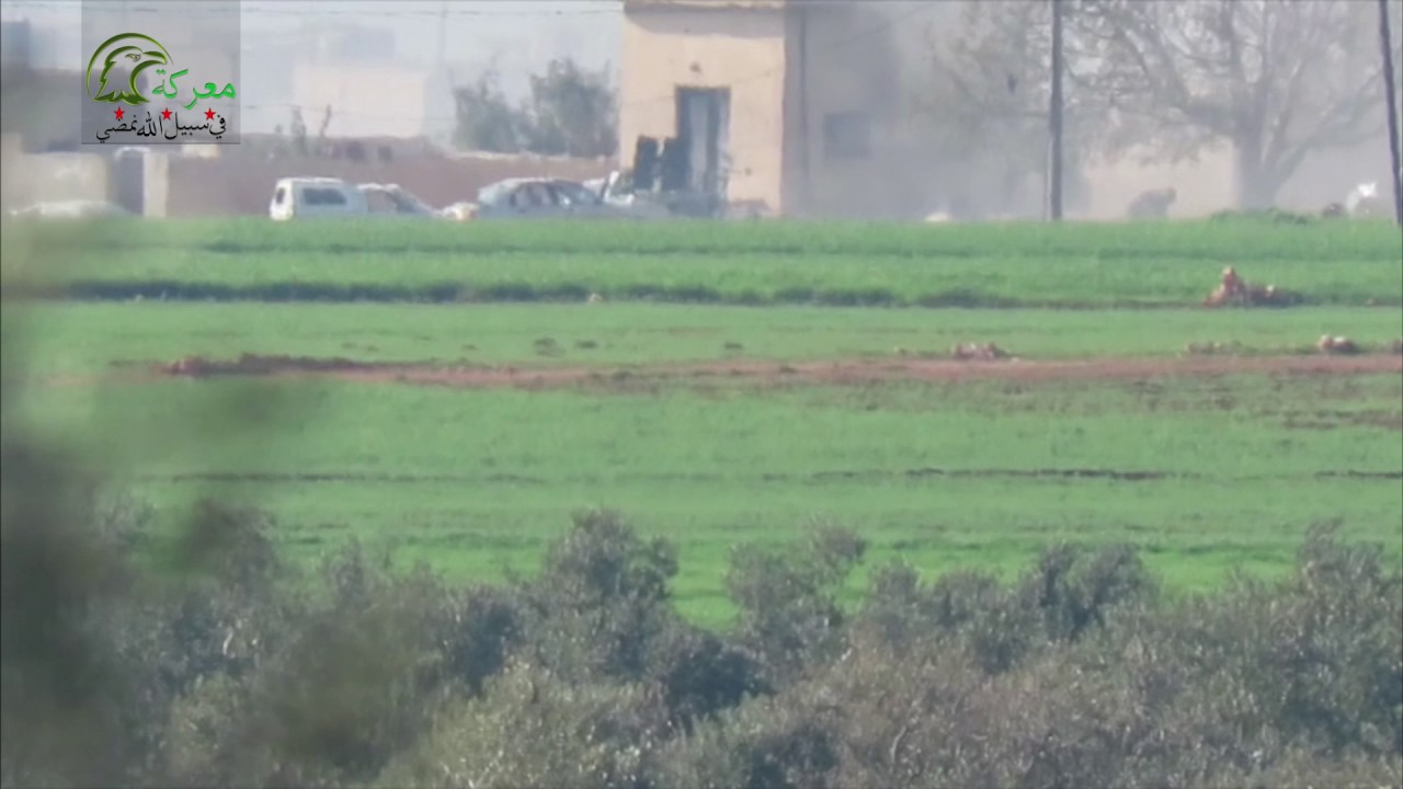 “جثث تتطاير في الهواء”.. شاهد لحظة انفجار صاروخ وسط مجموعة من عناصر حزب الله في سوريا !