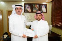 مدير صحة حائل يكرم ” الشمري ” لحصولة على المركز الثالثة بمسابقة ” أبدع بفكرة “