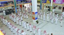 بسبب حرارة الجو …. مدير التعليم يلغي الطابور الصباحي