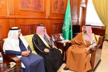 نائب أمير حائل يستقبل مدير عام المطارات الشمالية