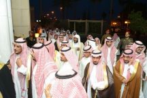 الأمير عبدالعزيز بن سعد يستقبل المهنئين بمناسبة تعيينه أميراً لمنطقة حائل