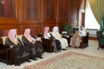 أمير حائل يستقبل رئيس المحكمة الإدارية بالمنطقة