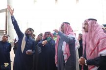 الأمير عبد العزيز بن سعد يتفقد مشاريع المدينة الجامعية لجامعة حائل