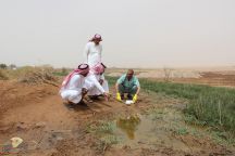 مكافحه نواقل المرض والامراض المشتركة بحائل بزيارة لمواقع بمحافظة بقعاء