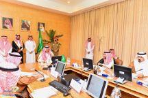 أمير منطقة حائل وبحضور سمو نائبه يترأس اجتماع مجلس المنطقة