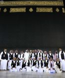 بالصور: مدير عام كسوة الكعبة يوضح السبب وراء رفع الجزء السفلي من الكسوة في موسم الحج