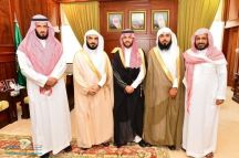 نائب أمير منطقة حائل استقبل منسوبي التعليم ومنسوبي الرئاسة العامة لهيئة الأمر بالمعروف والنهي عن المنكر بالمنطقة