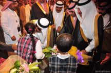الأمير سعود بن عبدالمحسن يفتتح معرض ” الخير سلمان” ضمن فعاليات رالي حائل2015م‎