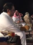 صورة للأمير محمد بن نايف مع ولي ولي العهد في جلسة بأحد المخيمات