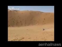 فيديو: سعودي ينفذ تحديا مثيرا بصعود طعس عمودي بسيارته