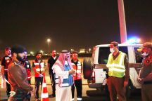 أطلق فرع هيئة الهلال الأحمر السعودي بمنطقة حائل مبادرة مجتمعية ” رجال الميدان … الشهر عليكم مبارك “