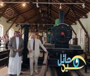 صور: الأمير تشارلز يزور مدائن صالح وعددًا من المواقع الأثرية بالعلا