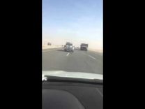 بالفيديو: دوريات أمن الطرق تطارد سائق شاحنة متهور وتوقفه بالقوة