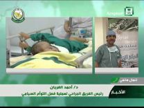 بالفيديو: نجاح عملية فصل التوأم السيامي السوري تقى ويقين