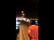 بالفيديو: تفحيط وصدم متعمّد وإطلاق نار بالأحساء