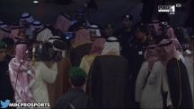 وصول خادم الحرمين الشريفين إلى ملعب الجوهرة لرعاية نهائي الكأس