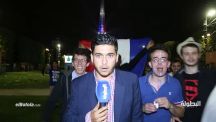 بالفيديو: مراسل مغربي يتعرض لموقف محرج مع الفرنسيين