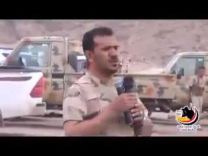 فيديو: إمام مسجد يلقي خطبة العيد بمأرب أمام جمع من المرابطين مرتدياً الزي العسكري