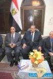 المستشار الثقافي بالسفارة#الجالية المصرية بحائل تستقبل