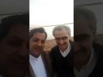 بالفيديو.. الأمير الوليد بن طلال يتلقى التبريكات بالدوري من تركي العجمة