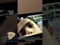 شاهد: طفل يعبث أمام كاميرات الحرم المكي على الهواء مباشرة!