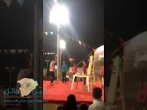 إصابة شاب بسكين طائش في عرض مسرحي