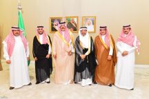أمير منطقة حائل وسمو نائبه يلتقيان معالي نائب وزير النقل لشؤون الطرق
