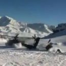 المروحية تتحطم في افغانستان #( فيديو ) لطائرة اباتشي
