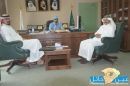يستقبل مندوب شركة تأصيل الدواجن#عميد الكلية التقنية بحائل