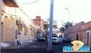 طرق بحائل منذ 20 عاماً#عمود كهرباء يتوسط مفترق