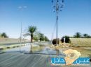 مياه في مدينة جبة#انكسار أنبوب مشروع