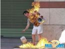 أردني يحرق نفسه #احتجاجاً على إزالة “بسطته”