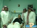 يزور مساعد الطيار الذي أصيب بوعكة صحية الزمته السرير#مدير عام مطار حائل