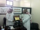لرئيس هيئة التحقيق والادعاء العام بمنطقة حائل #طلاب ثانوية الكسائي في زيارة
