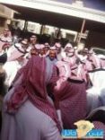 بحائل احتجاجا على رفع رسوم العمالة اليوم الاربعاء#تجمهر أمام مكتب العمل