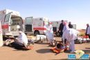 الصحي بقرية الشعلانية#حريق وهمي بمركز