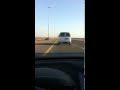 تهور قائد سيارة نقل معلمات بمدينة حائل# ( بالفيديو ) مواطن يرصد