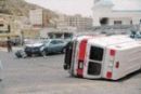 اسعاف بعد اسعاف مريض#جنوب حائل انقلاب سيارة