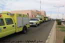 ويستنجد بإدارات حكومية ليس لها علاقة متناسياً طلب الإسناد من مرجعه # في موقفً محزن : مدني  بقعاء يباشر حريق كبير بصهريج وحيد