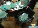 ملفات توظيف ومستندات رسميه ودفاتر عائلة وهوية مواطنات من قسم الموظفين بتعليم حائل الى الحراج  والاستقرار بأحد ورش السيارات بصناعية حائل  #( بالصور __ الفيديو ) مناشدة لمدير تعليم حائل
