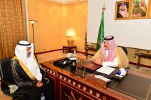 أمير منطقة حائل استقبل رئيس مجلس إدارة الجمعية الخيرية لصعوبات التعلم