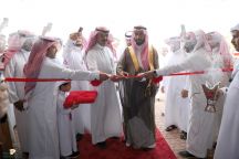 وكيل أمين شؤون منطقة حائل يدّشن سوق تمور الفنخاء بمدينة الكهفة